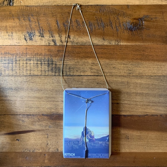 KITSCH crystal necklace (NWOT) - Picture 2 of 5